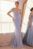Ladivine Amoris T402 Dress Off the Shoulder Fitted Gown