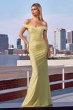 Ladivine Amoris T402 Dress Off the Shoulder Fitted Gown