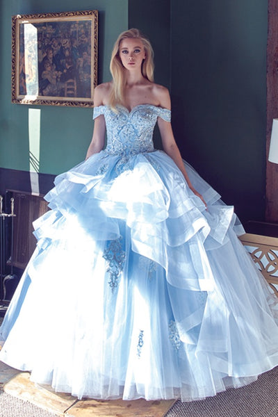 Juliet 1432 Dress - Bahama Blue