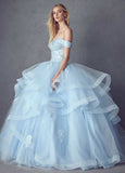 Juliet 1432 Dress - Bahama Blue