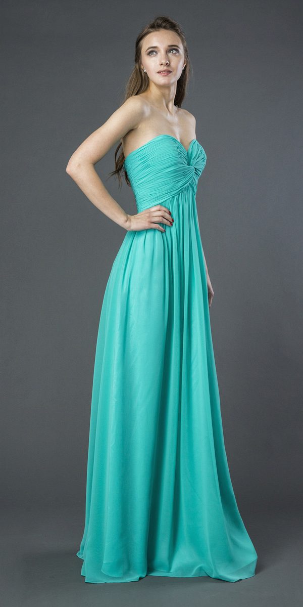 Sweetheart Neckline Long Formal Dress Jade
