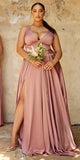 Cinderella Divine 7469 Dress Rose Gold Plus