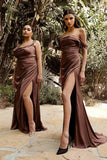 Cinderella Divine 7488 Dress - Mahagony