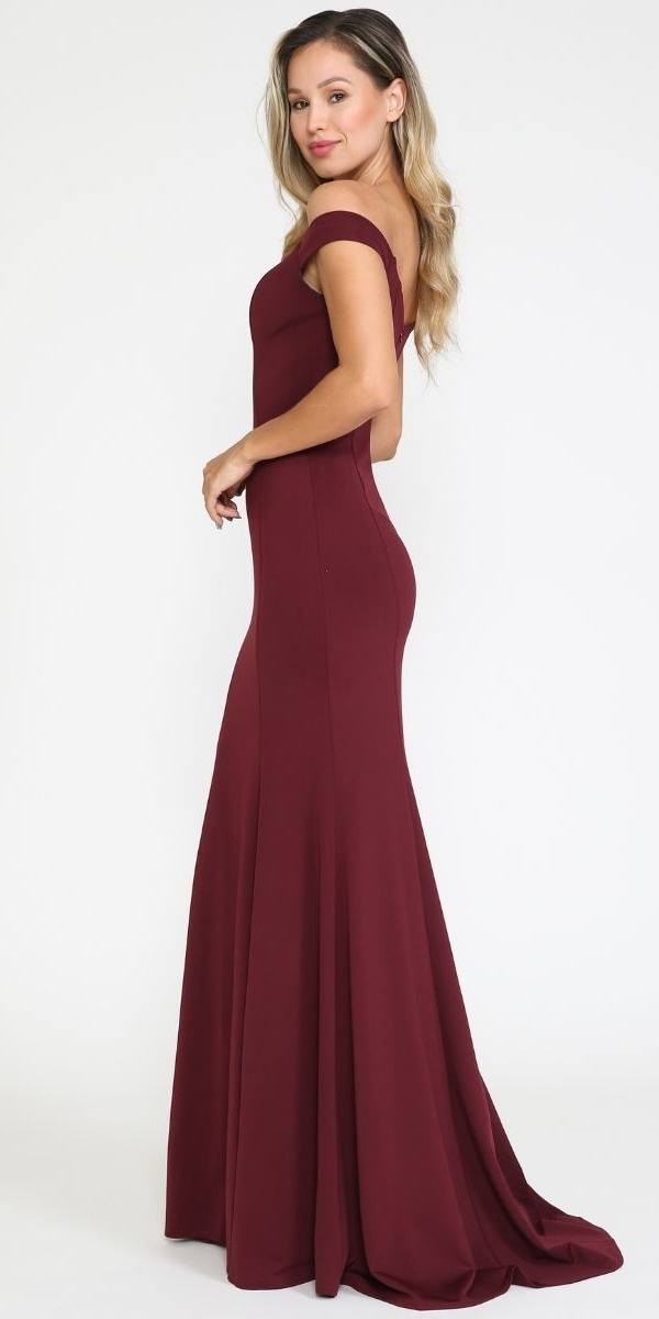 Edward Young 8160 Off-the-Shoulder Mermaid Long Dress