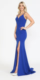 Poly USA 8360 Royal Blue Dress