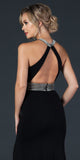 Aspeed L2215 Halter Long Dress Cut-Out Back with Slit