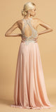 Aspeed L2231 Halter Long Dress with Cut-Out Back