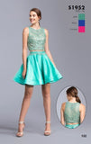 Jade Two-Piece Homecoming Dress with Pockets