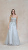 Juliet 295 Floor Length Leaf Lace Gown Corset Bodice Prom Gown