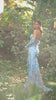 Andrea & Leo A1117 Hydrangia Mermaid Corset Gown with Detachable Sleeve
