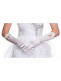 DeKlaire Bridal J009 Mid Length Satin Gloves