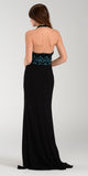 Poly USA 7378 Special Occasion Long Dress Halter Strap