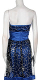 Orange Valentine Dress Strapless Short Mesh Skirt Satin Empire