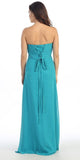 Studded Bodice Sweetheart Neckline Long Jade A Line Gown